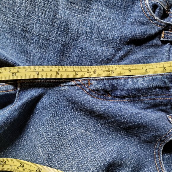 Levi's 505 Straight Leg Jeans Misses Size 8 Long - Picture 6 of 9